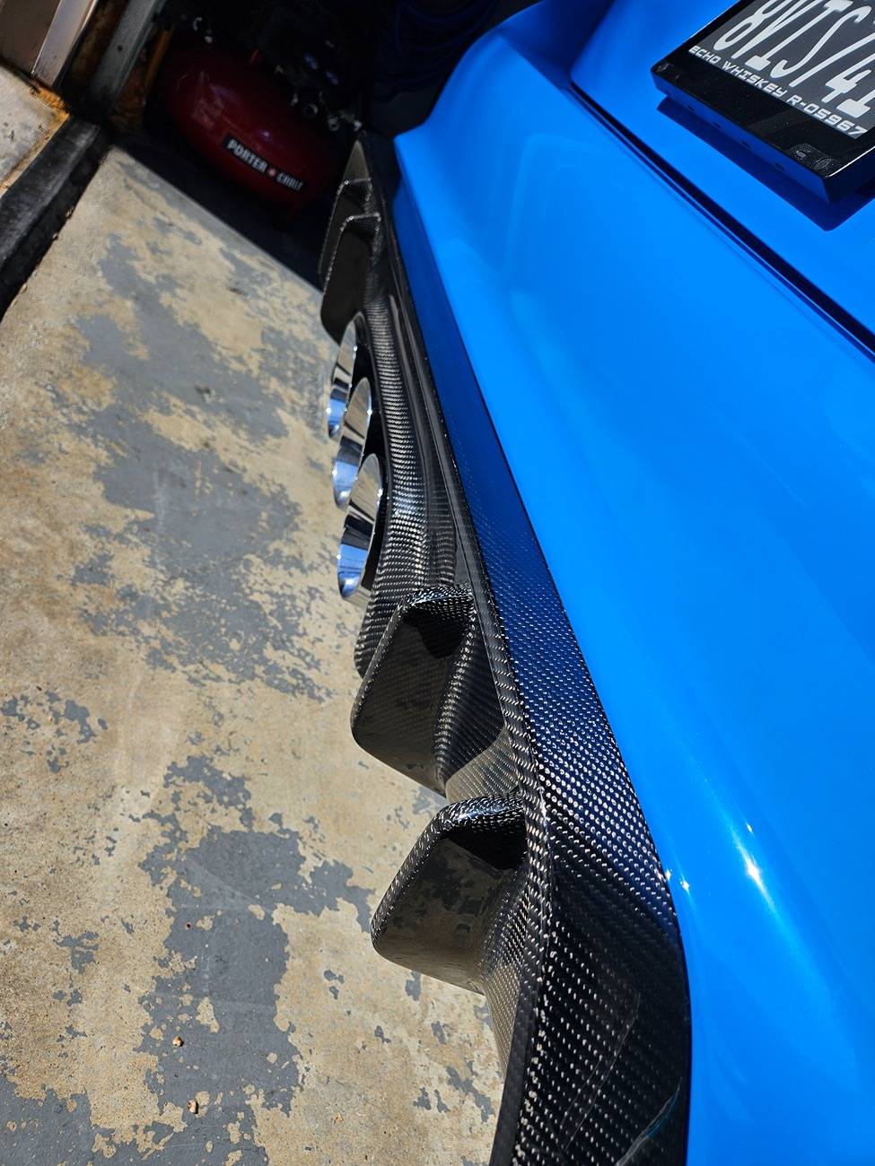 11th Gen Honda Civic ADRO CF FRONT LIP 20250107_131158