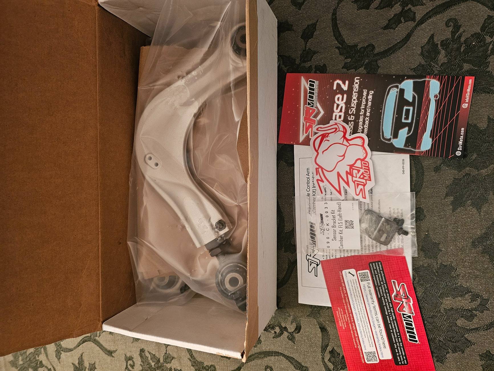 11th Gen Honda Civic SOLD: Sirimoto Rear Camber Arms 20250112_215716