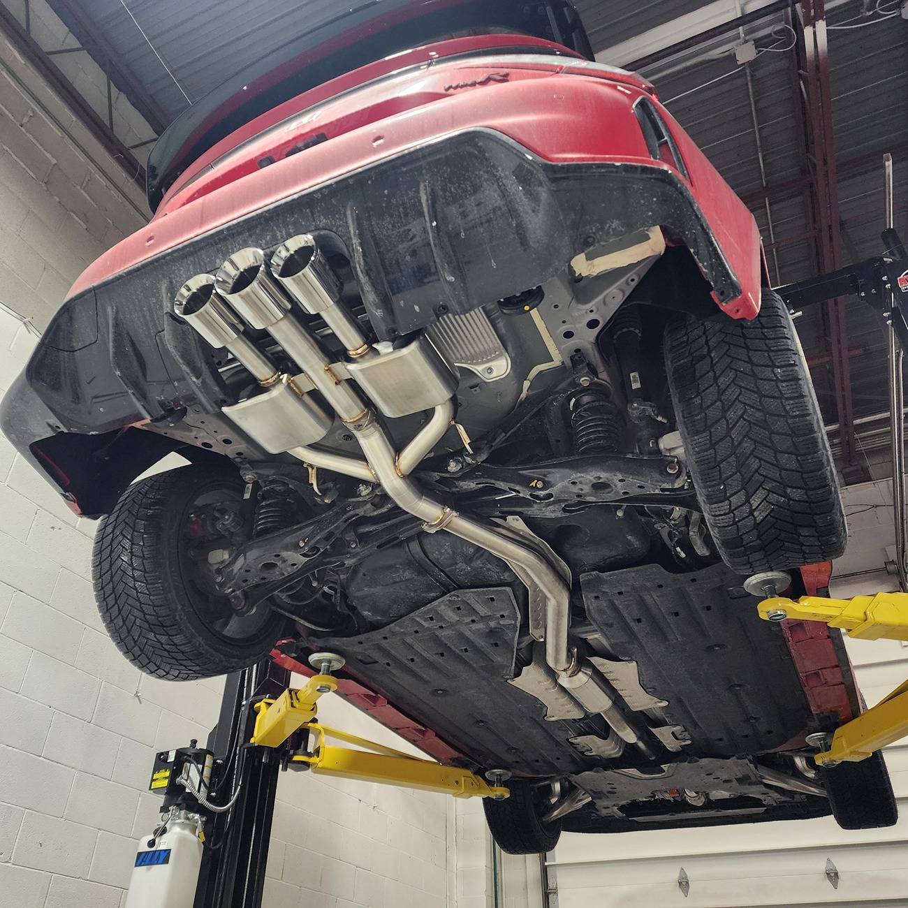 11th Gen Honda Civic 27WON FL5 Exhaust System 20250113_164701