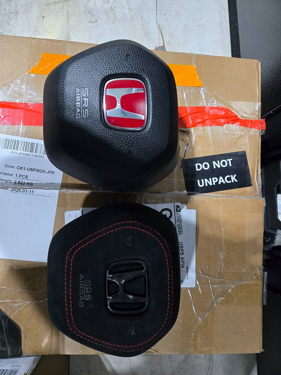 11th Gen Honda Civic How Do I Remove Steering Wheel Airbag/Horn Assembly? 20250117_170548