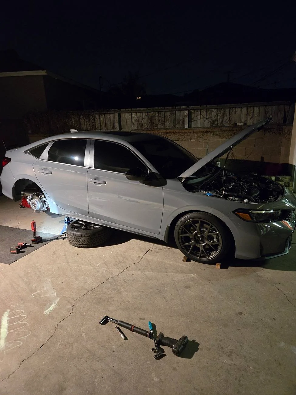 11th Gen Honda Civic PSA. 2025 Si, Eibach PRO kit, rough ride 20250224_194616