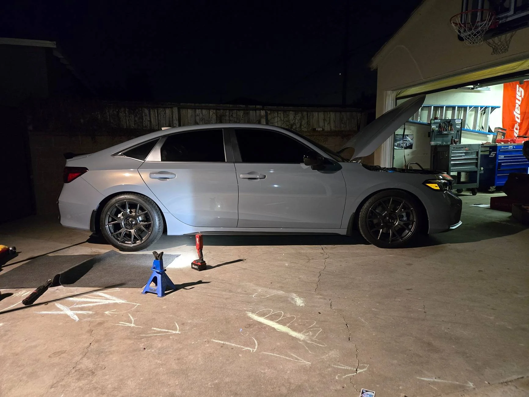 11th Gen Honda Civic PSA. 2025 Si, Eibach PRO kit, rough ride 20250224_202330