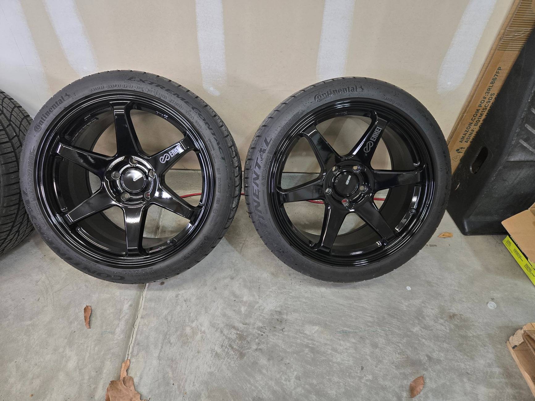 11th Gen Honda Civic SOLD: Enkie T6R with Conti DWS06 20250320_123721