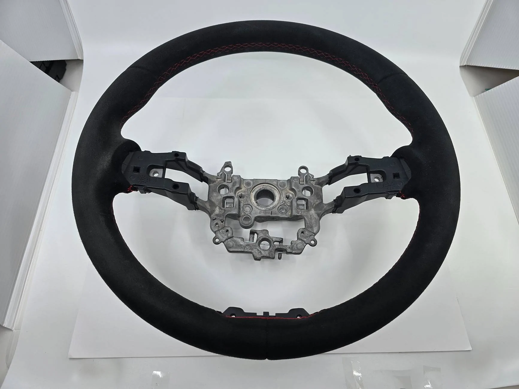 11th Gen Honda Civic SOLD - OEM Alcantara Steering Wheel $215 Free Ship from Austin, TX 20250330_151305