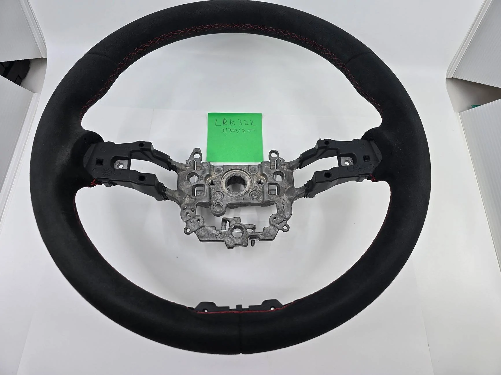 11th Gen Honda Civic SOLD - OEM Alcantara Steering Wheel $215 Free Ship from Austin, TX 20250330_154930