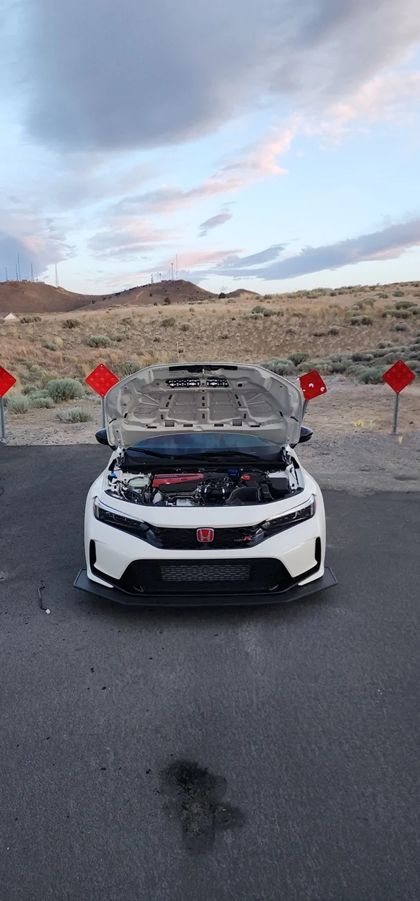 11th Gen Honda Civic WOT -  Cooling Plates & Hood Strut Kits 20250703_202542