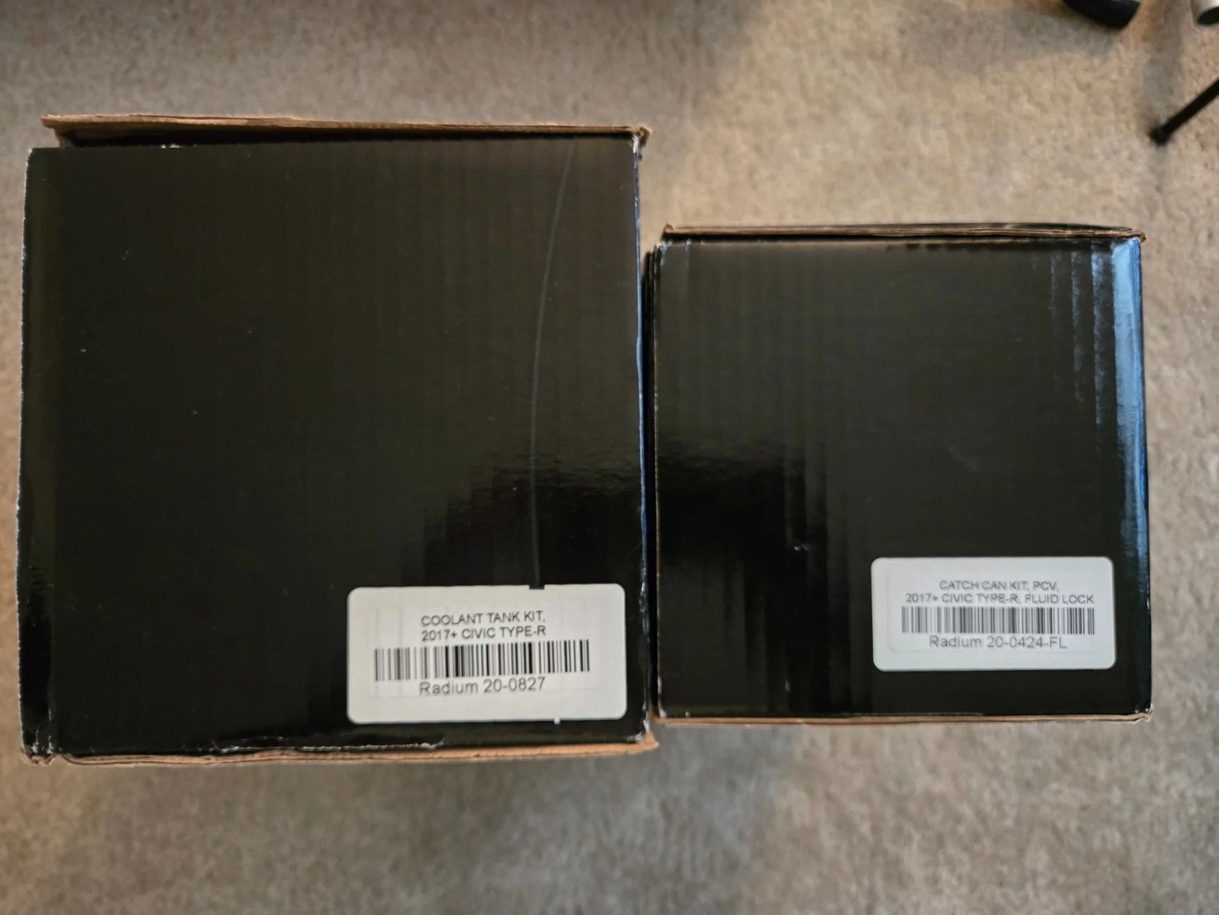 11th Gen Honda Civic Radium coolant reservoir + oil catch can 20250818_122537