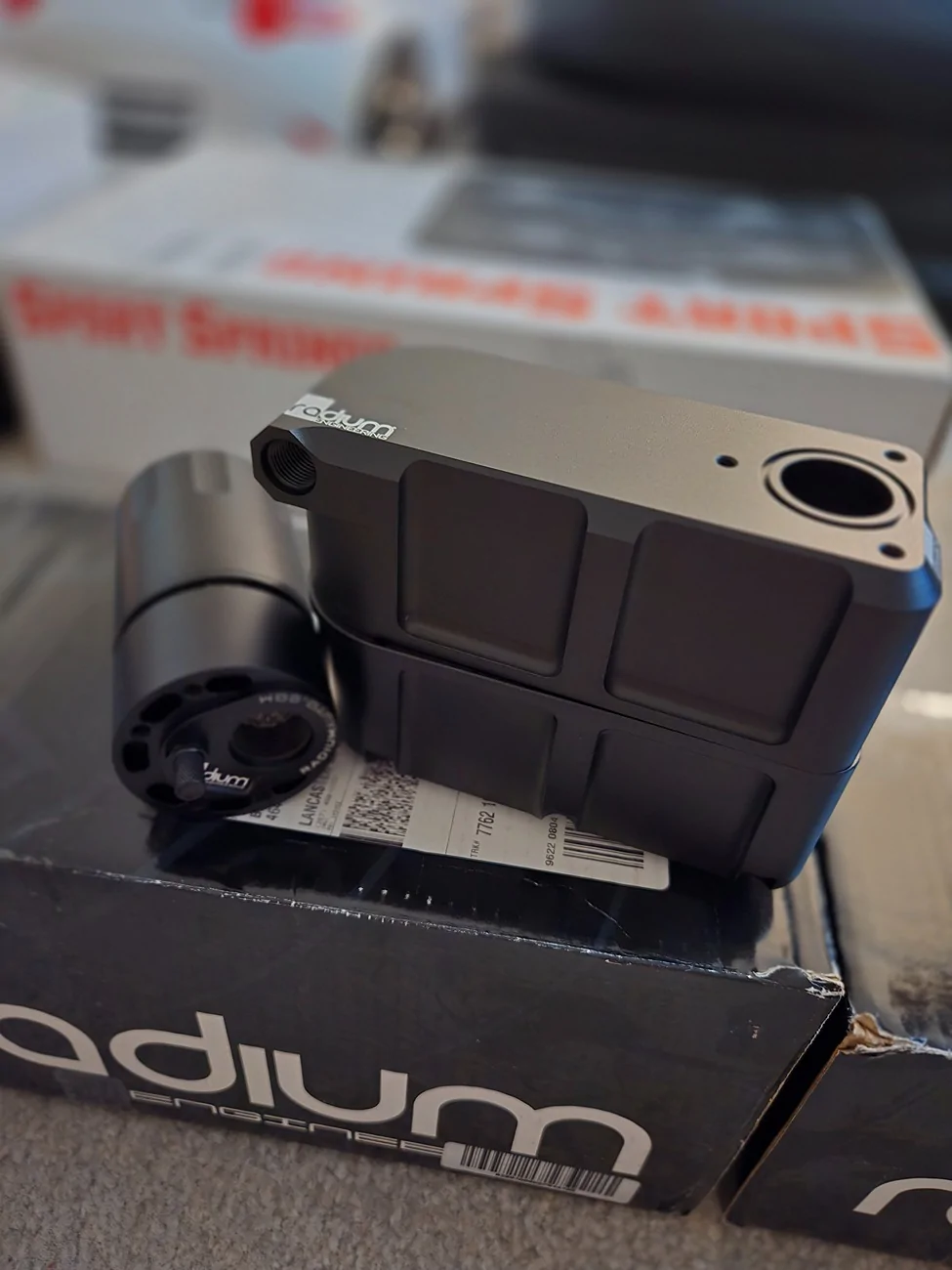 11th Gen Honda Civic Radium coolant reservoir + oil catch can 20250818_122746