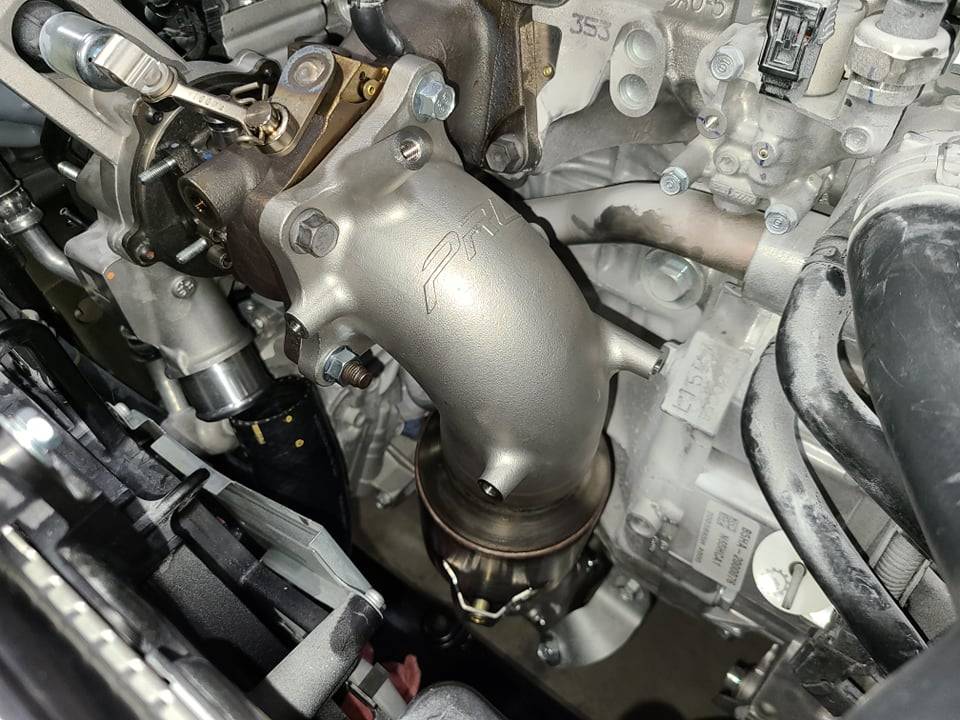 11th Gen Honda Civic PRL Motorsports 11th Gen Civic 1.5T Front Pipe Development 241490115_1239957703084775_4059458980700968089_n