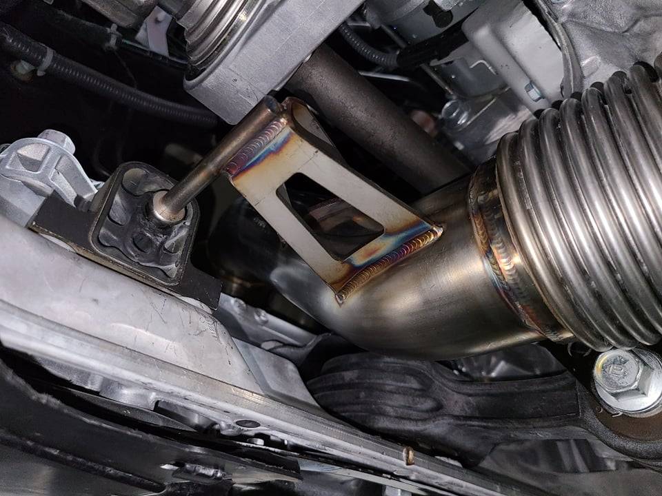 11th Gen Honda Civic PRL Motorsports 11th Gen Civic 1.5T Front Pipe Development 242030881_290272332508686_2731548539172465481_n