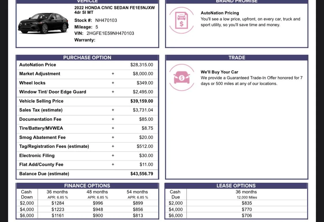 11th Gen Honda Civic Reserved your 2022 Civic Si? -- Add it to CivicXI Reservations Tracking List & Stats [Enter Yours!] 25010A5D-F9BE-467E-9457-A53A3AB5F259
