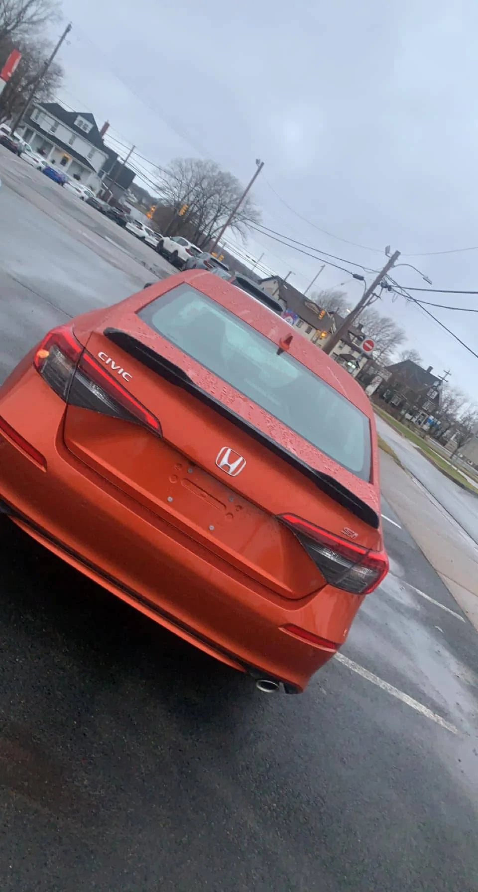 11th Gen Honda Civic Official BLAZING ORANGE PEARL 2022+ 11th Gen Civic Si Thread 269596645_892161538332040_4314851514341556601_n