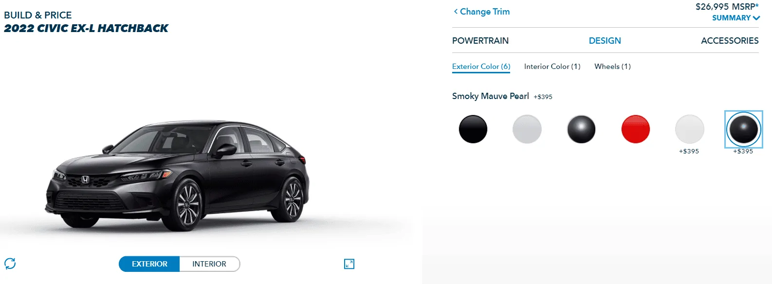 11th Gen Honda Civic 2022 Civic Hatchback Pricing Revealed and It Is Very Compelling! Starting at $22,900 MSRP 3