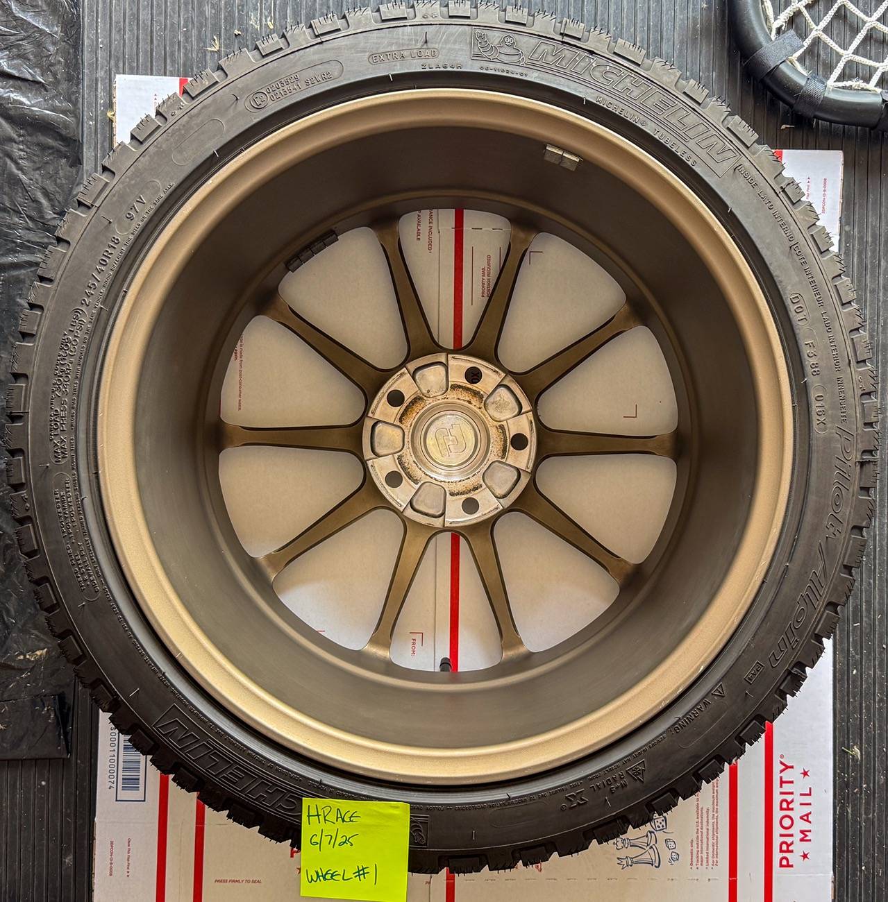 11th Gen Honda Civic (Sold) $1,800: Wheels, Titan 7, T-R10, Bronze, 18x9.5 +45 3, Wheel 1 back