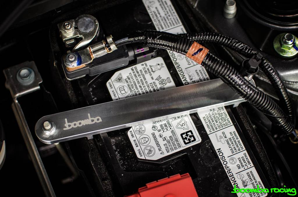 11th Gen Honda Civic Battery Tie Downs Available Now! 2 Styles - Boomba Racing 32507052840_6e4fd06025_b