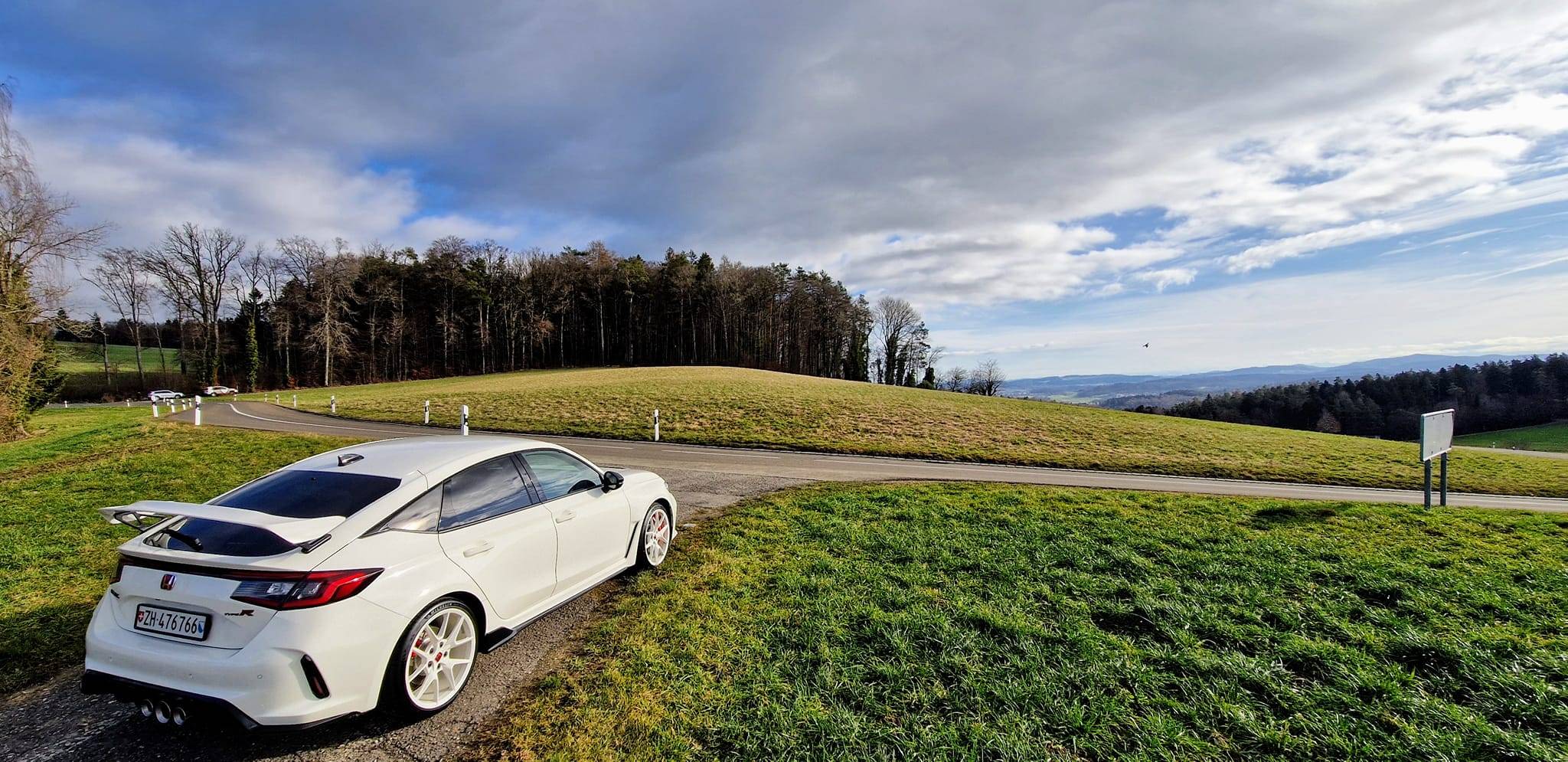 11th Gen Honda Civic Championship White FL5 Civic Type R w/ paint matched spoiler wing and OEM wheels 328529290_701248861713355_5436391803399309602_n