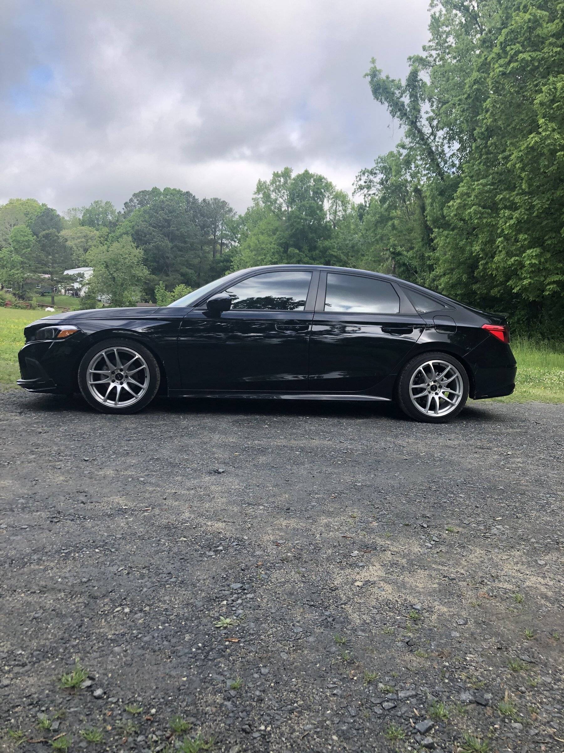 11th Gen Honda Civic Black, Lowered on H&R, HPD front and rear spoilers. 334A8B89-4F3E-485B-A98B-2B6AAA8501A3