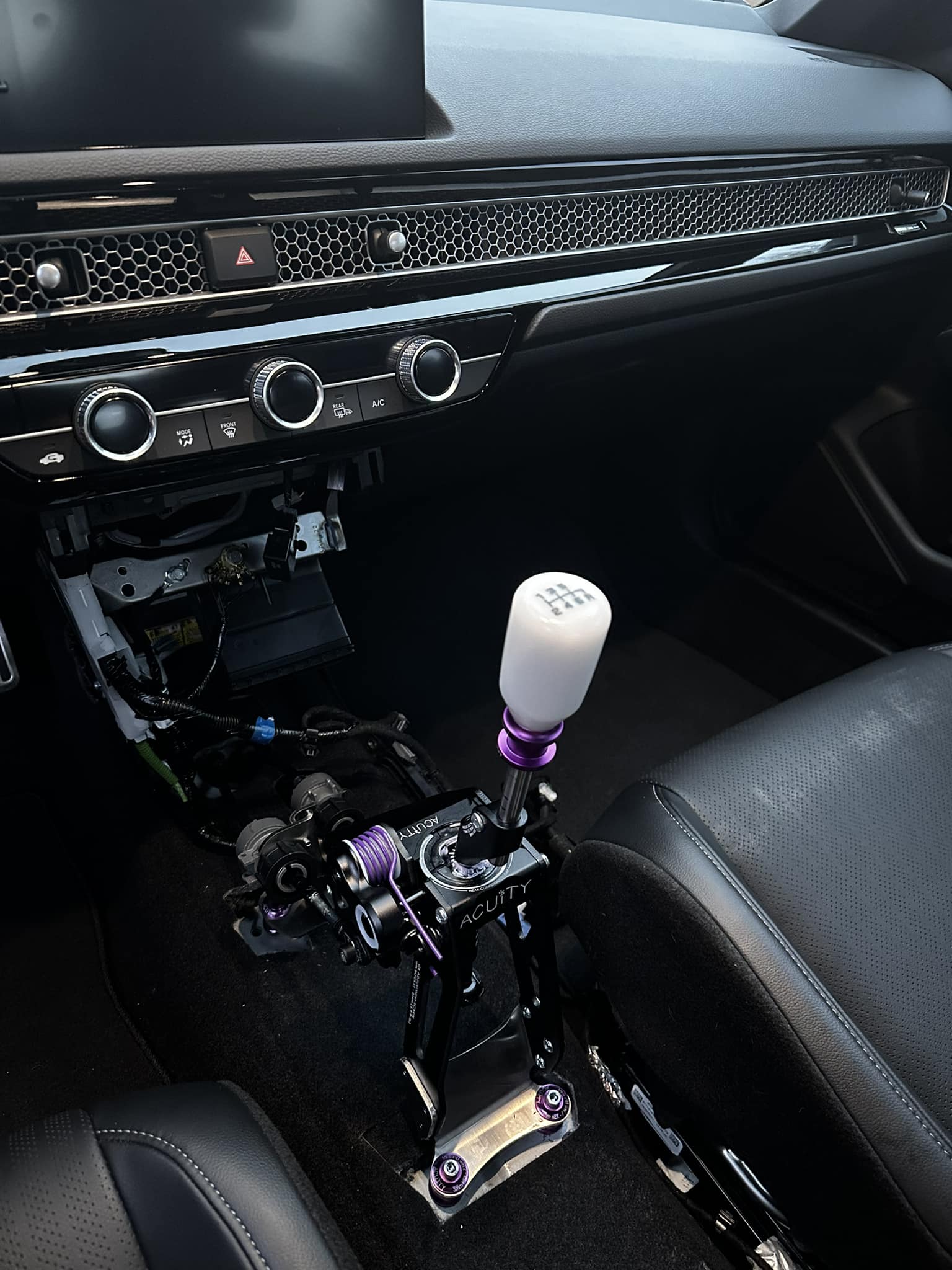 11th Gen Honda Civic Acuity Instruments short shifter installed 335881730_708983217591458_6452027826200753689_n