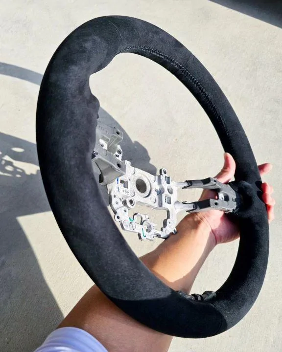 11th Gen Honda Civic FS: Sweidit Alcantara Steering Wheel 383978698_10168205245525788_8311468589360038240_n