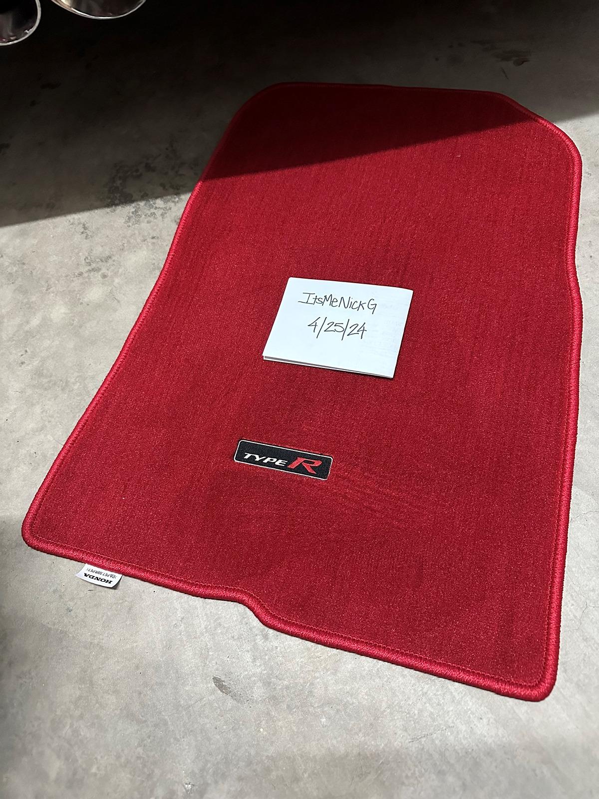 11th Gen Honda Civic FL5 OEM Parts (Floormats, Springs, Rear Spoiler) 4