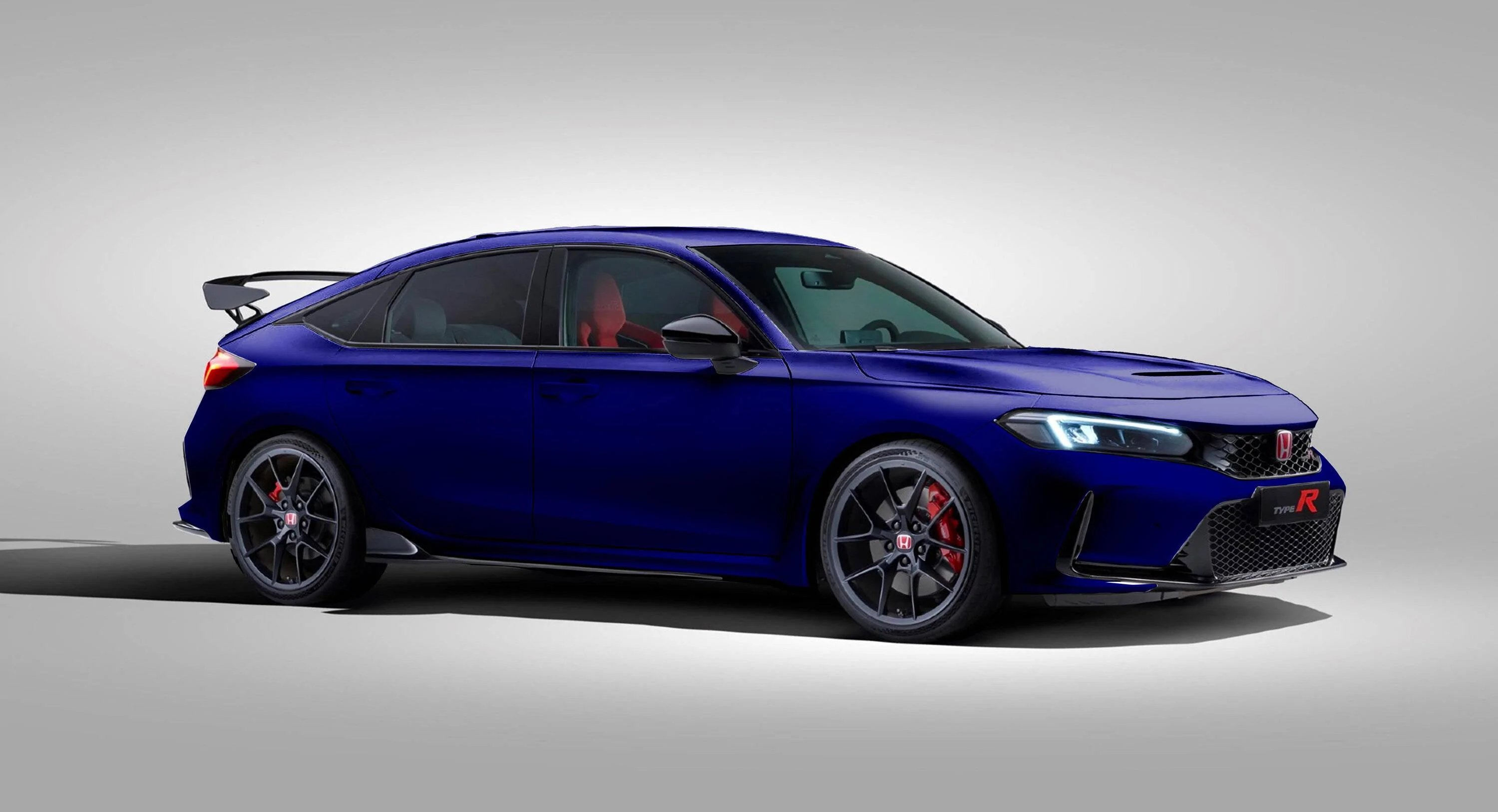 11th Gen Honda Civic In the Mood for Love - FL5 Colors Mockups: Blue, Green, Gray, Orange, Yellow 4