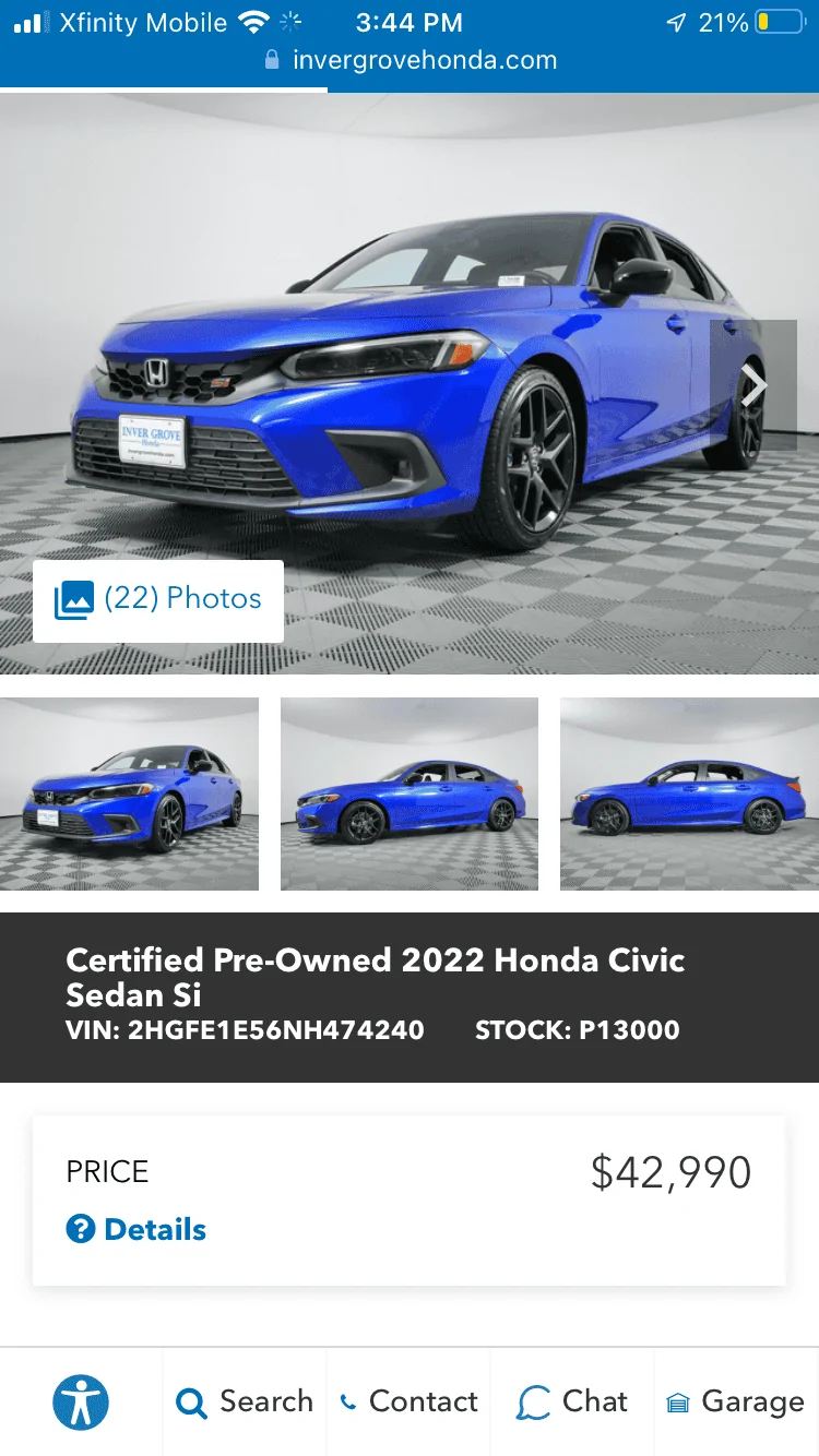 11th Gen Honda Civic Markups and more: The Death of Car Dealerships 40B33665-F34C-49C6-99EC-DCE5BE4018E8