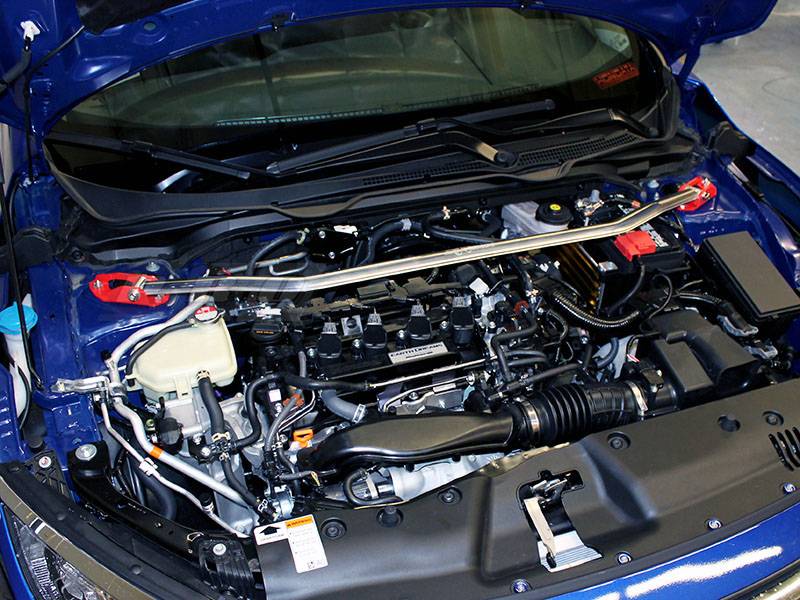 11th Gen Honda Civic Revised SiriMoto Phase 2 Strut Bar! 41127_2921___SM-HC16-SB-FU%20Installed%201