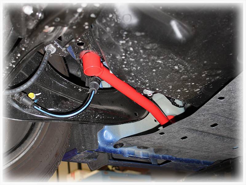 11th Gen Honda Civic Interesting New Chassis Upgrade: Rear Subframe Links 41875_3033___SM-HC16-CB-RL_2_Installed