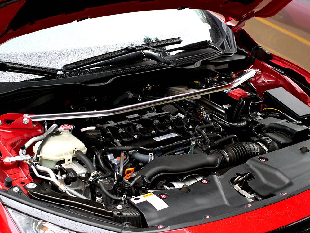 11th Gen Honda Civic Revised SiriMoto Phase 2 Strut Bar! 42119_2921___17-20si-20installed-201-