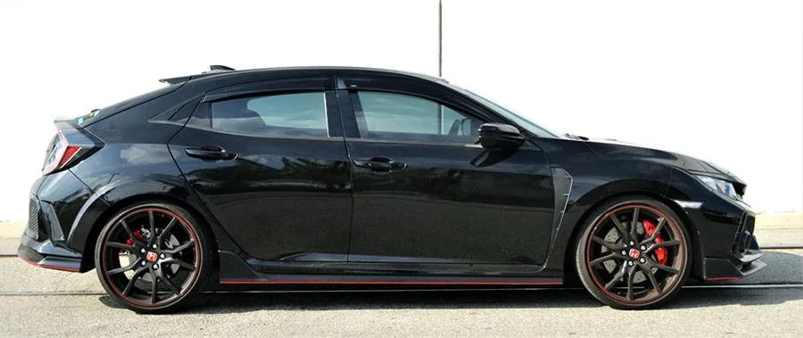 11th Gen Honda Civic Civic Hatchback Side Window Visors / Rain Deflectors 44820_2201___DSC_0461