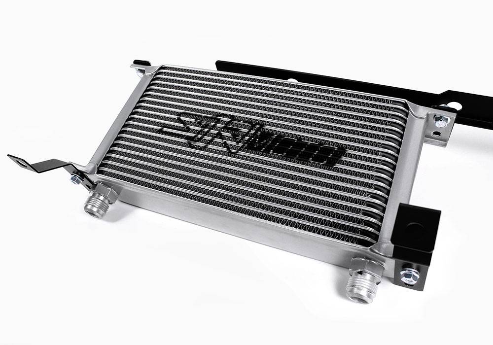 11th Gen Honda Civic SiriMoto Oil Cooler Kit: Be gone high oil temps! 44882_3176___SM-HC16-OCK-NT_Oil%20Cooler%20Kit%20Core%20Close%20U