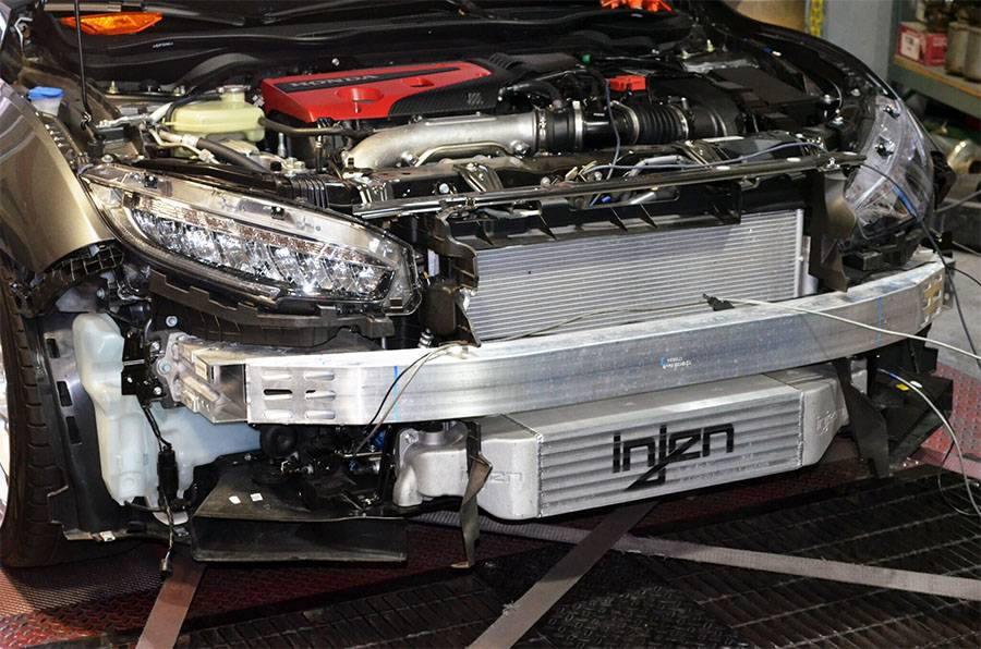 11th Gen Honda Civic Injen Intercooler for the Civic Type R! 44899_3067___Type%20R%20Intercooler%20Installed