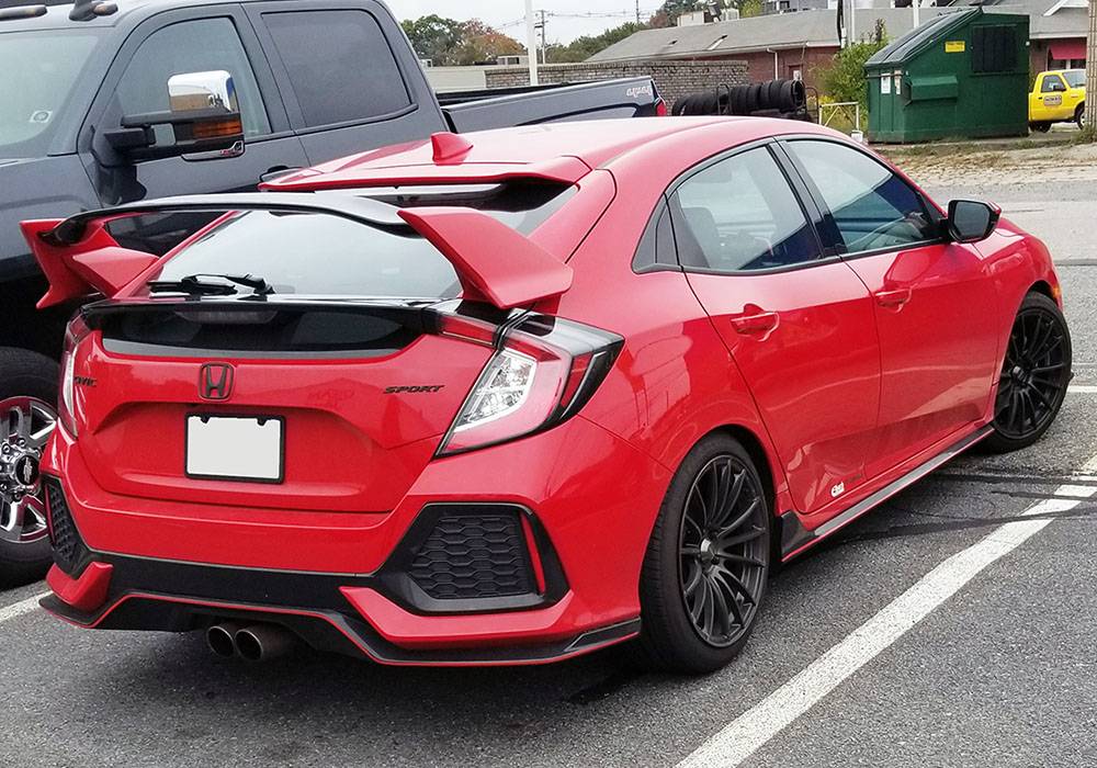 11th Gen Honda Civic New TRM Spoiler / Wing for Civic Hatchbacks 45416_2920___Customer%20Installed