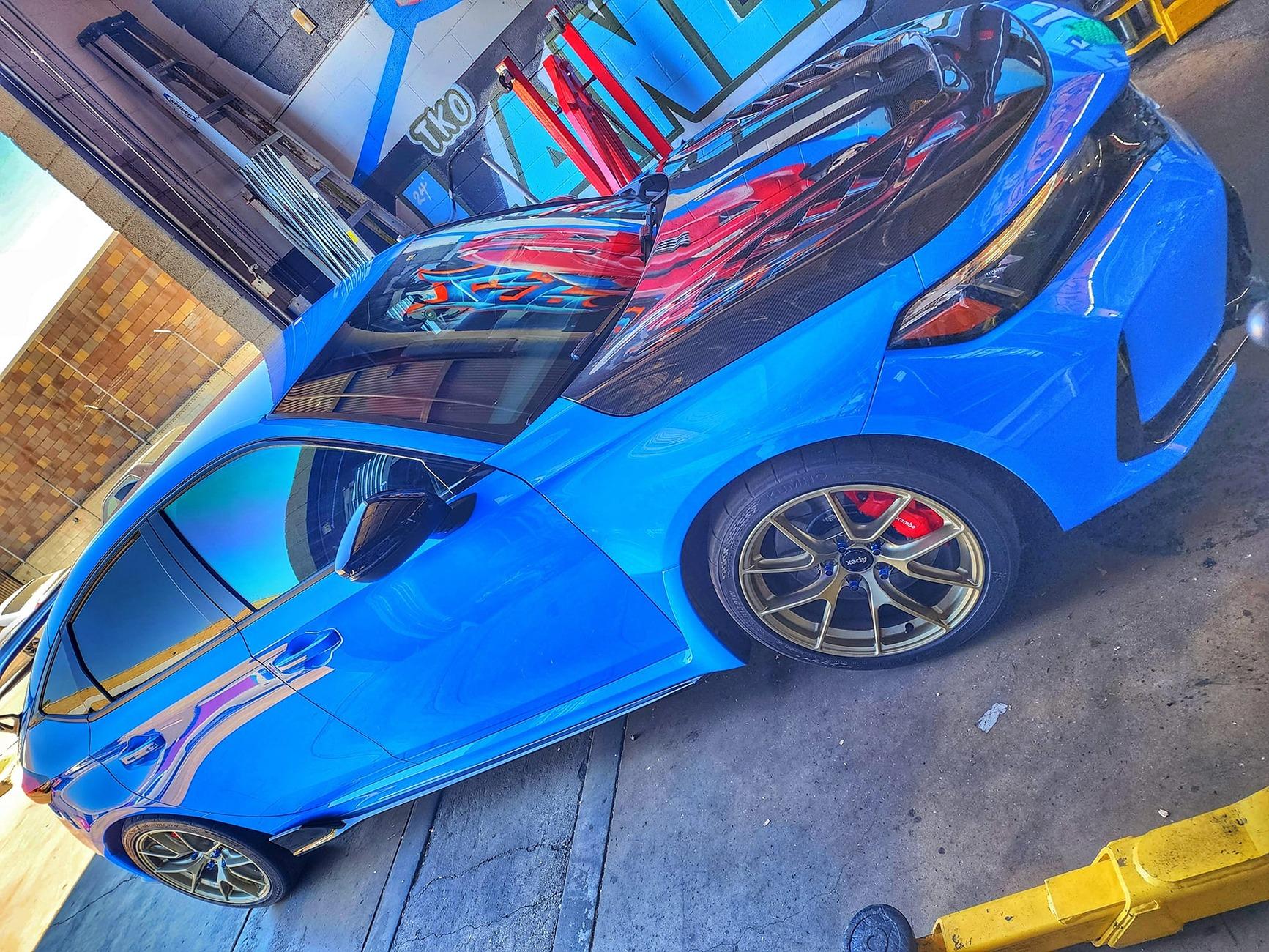 11th Gen Honda Civic BuntaTypeR Boost Blue Build 456381463_10232869795076822_4907916319035928064_n