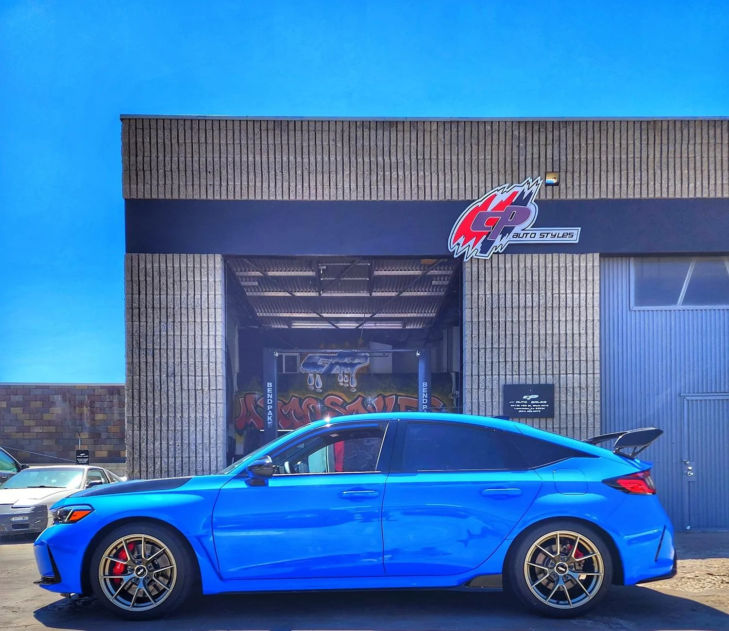 11th Gen Honda Civic BuntaTypeR Boost Blue Build 456485647_10232869794356804_6969037506181828816_n