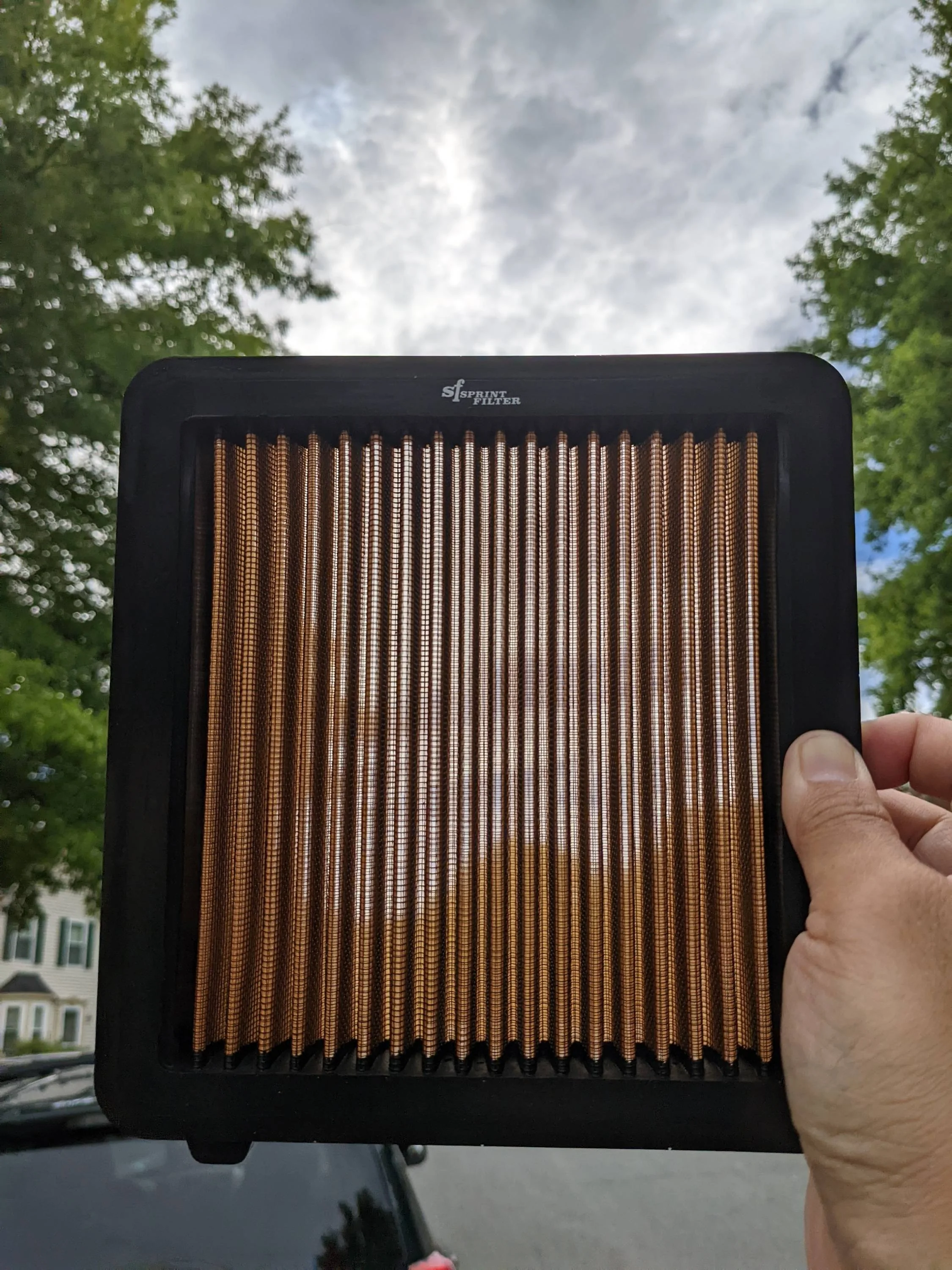 11th Gen Honda Civic Sprint P08 air filter, and PRL silicon intake hose installed. 4AE4DkR