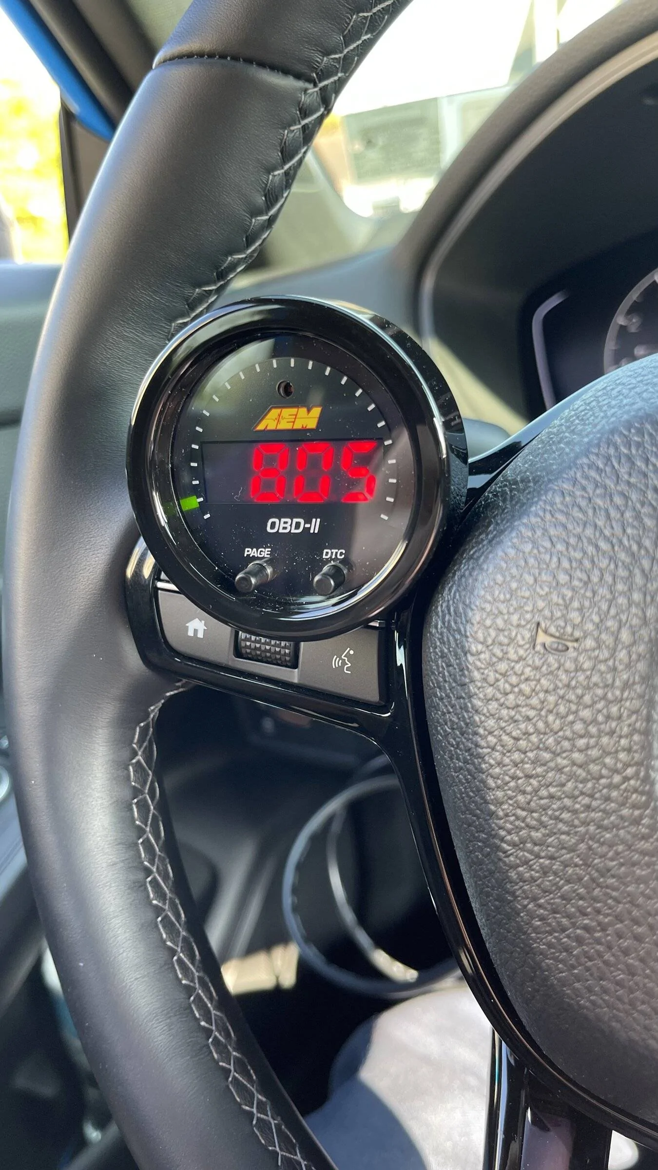 11th Gen Honda Civic AEM X-Series OBD2 52mm gauge review. 4D04DF79-174C-494C-B497-66A56511542B