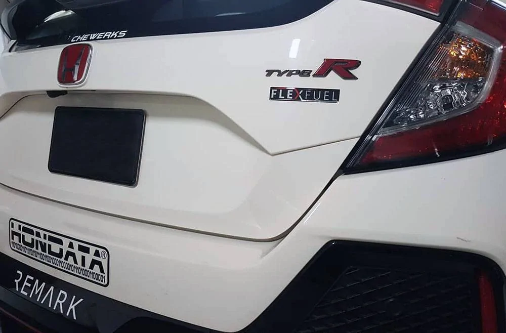 11th Gen Honda Civic SiriMoto E85 Flex Fuel Kit for the FK8 Civic Type R! 51685_3166___SM-HC17-FK8-FFIK_Badg