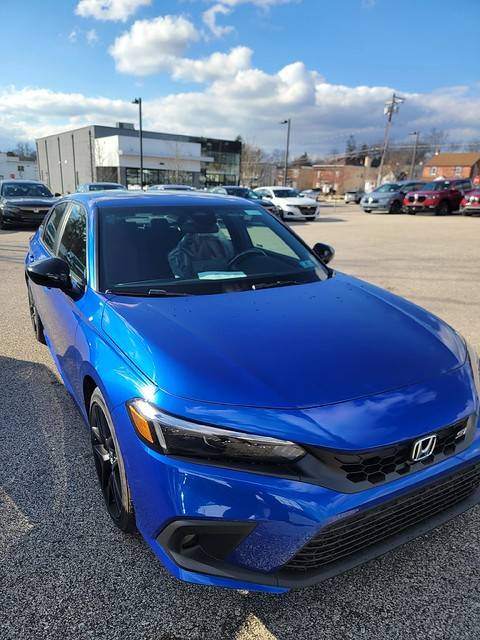 11th Gen Honda Civic '23 Aegean Blue Si Introduction 52568682392_0459f17946_z