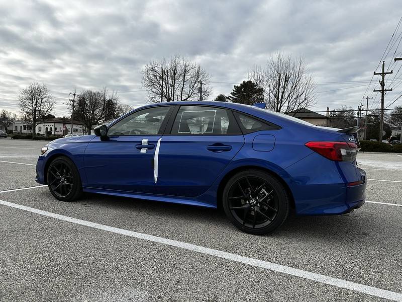 11th Gen Honda Civic '23 Aegean Blue Si Introduction 52590010550_baf77e6f7e_c