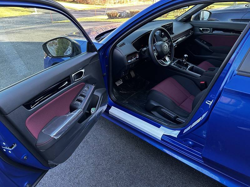 11th Gen Honda Civic '23 Aegean Blue Si Introduction 52596321463_401983f335_c