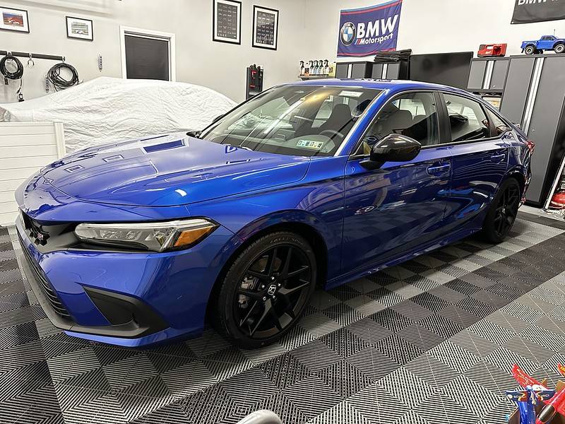 11th Gen Honda Civic '23 Aegean Blue Si Introduction 52597374103_5c9e27a9d6_c