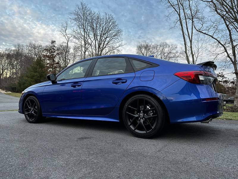 11th Gen Honda Civic '23 Aegean Blue Si Introduction 52603382169_01f9c6e477_c