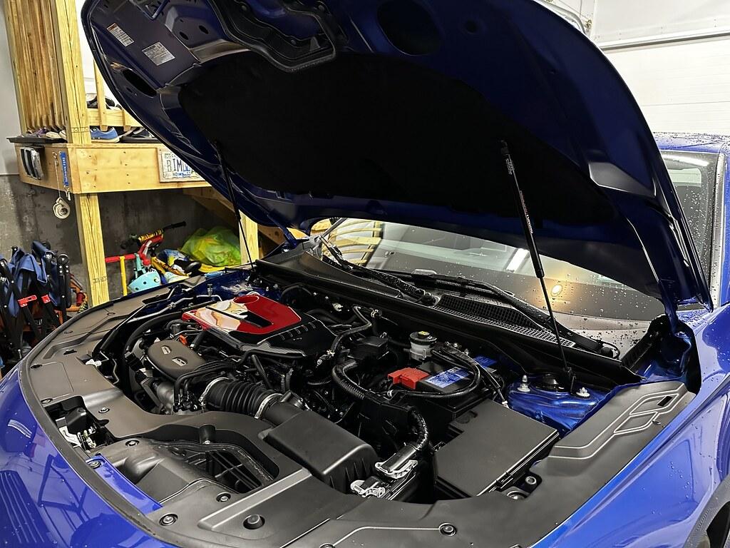 11th Gen Honda Civic FS: Redline Tuning 2022+ Honda Civic Hood QuickLIFT PLUS Hood Struts/Shocks 52660664877_1e9db08d0a_b