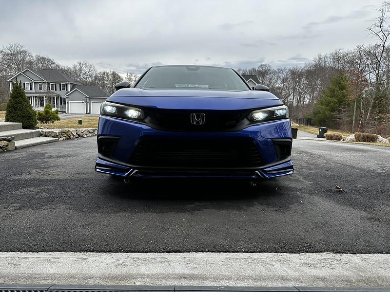 11th Gen Honda Civic '23 Aegean Blue Si Introduction 52766638291_de84229f2f_c