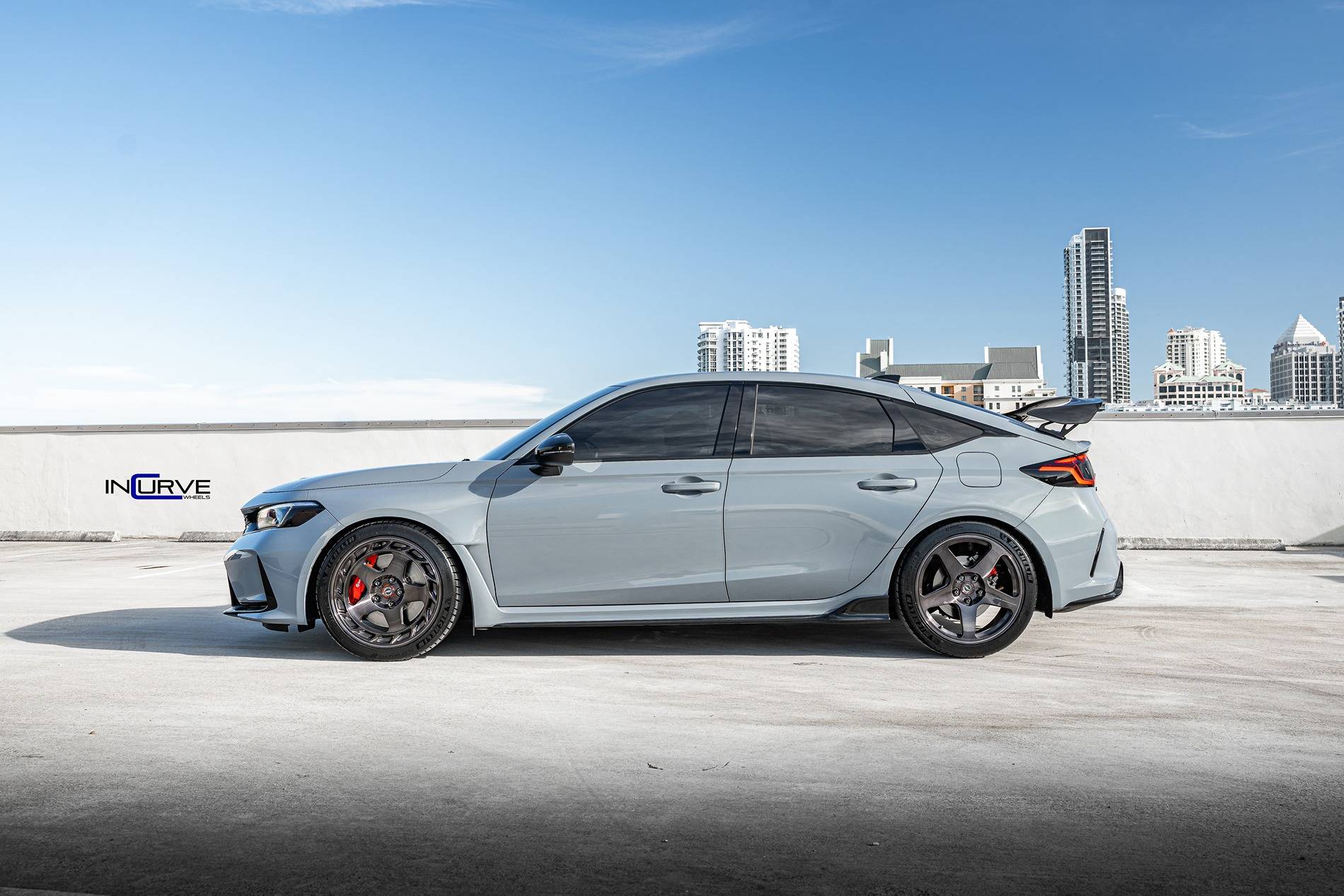 11th Gen Honda Civic SOLD: Incurve 1 Piece Forged Wheels 19x9.5 +45 Square 64.1 CB 54000839037_af6da2c483_o