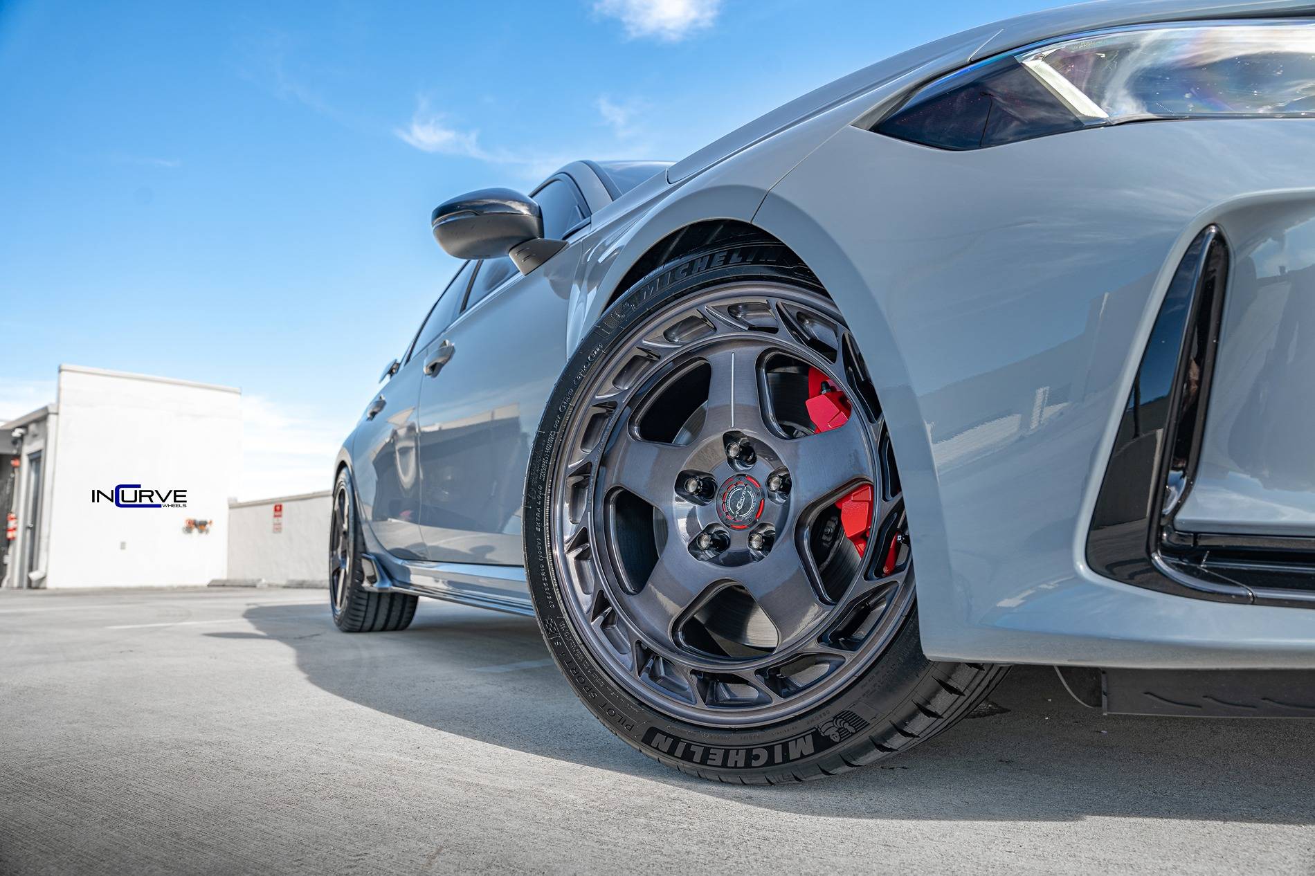 11th Gen Honda Civic SOLD: Incurve 1 Piece Forged Wheels 19x9.5 +45 Square 64.1 CB 54002063134_ff094e79ac_o