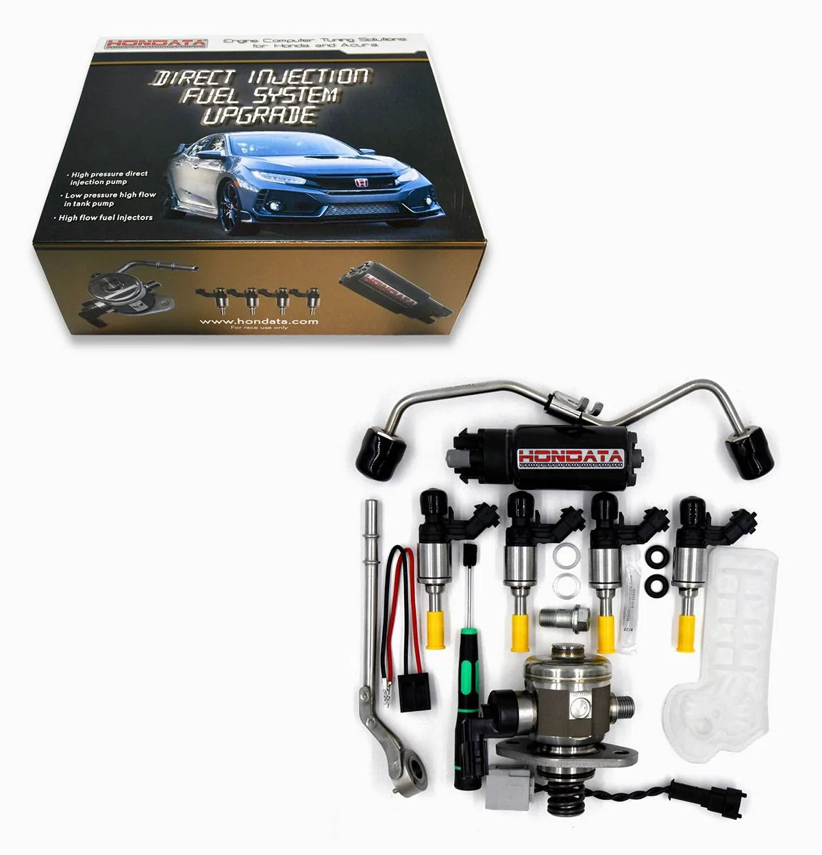 11th Gen Honda Civic Hondata FK8 Civic Type R Fuel System Upgrade! 57845_3417___FK8%20Fuel%20System%20With%20Box