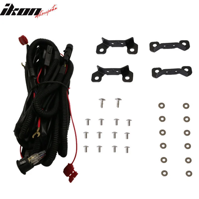 11th Gen Honda Civic 16-17 Civic 10th Gen Sedan - Fog Light and Lamp Cover (ABS) - LHFC-HC160E&LHF-FD-LED 5_1