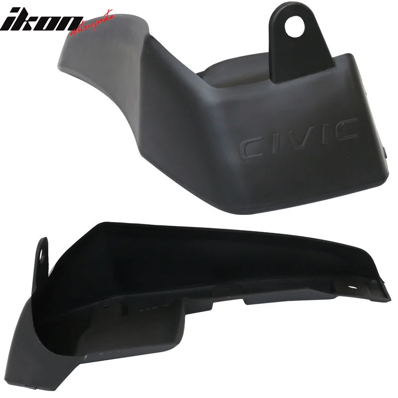 11th Gen Honda Civic 16-17 Civic 10th Gen Sedan - Mud Flaps (PP) - BLM-HC164OE-PP 5_3